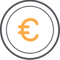 Grafische euro symbool